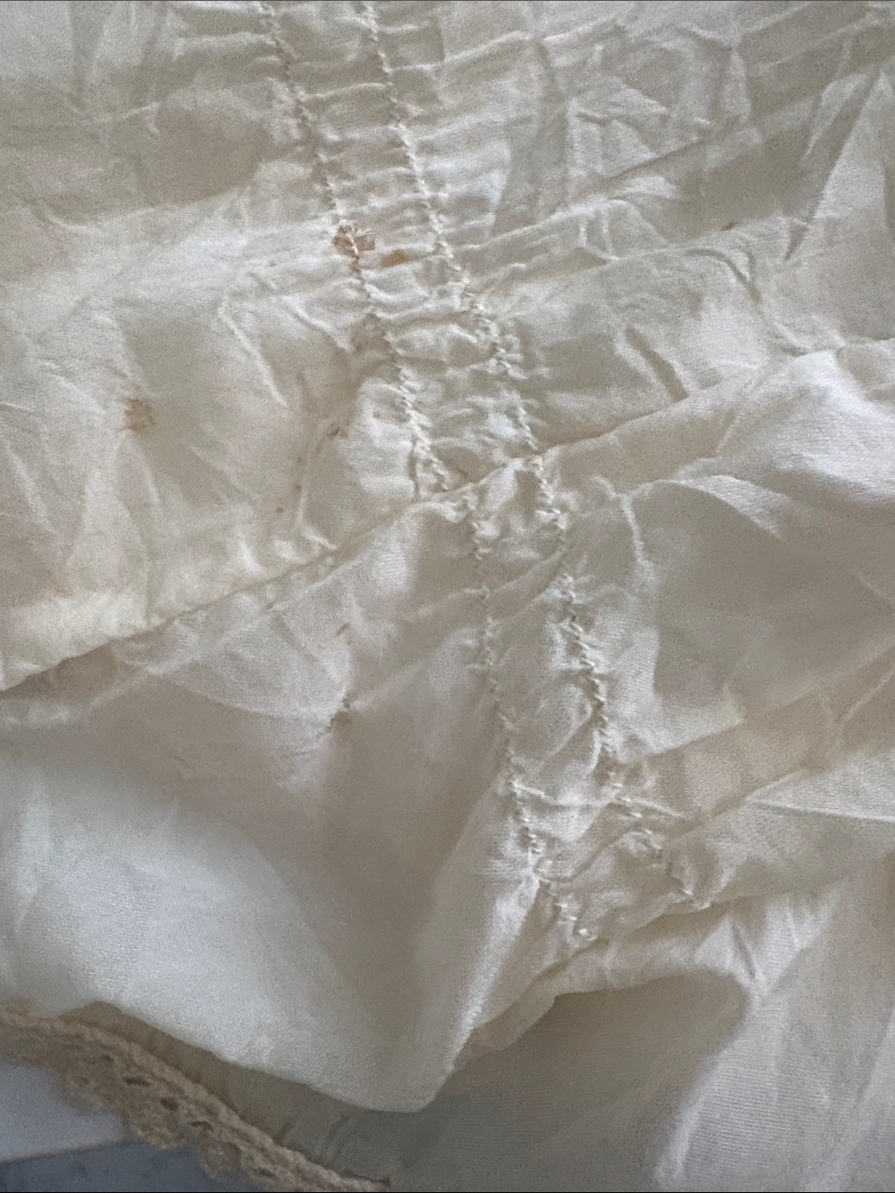 Johnny Was Cream Embroidered Floral Blouse - Picture 5 of 5